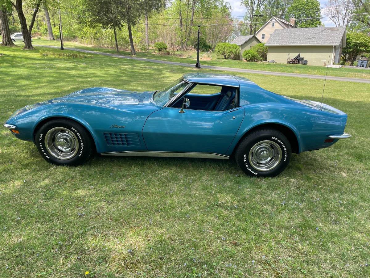 Chevrolet Corvette  1970 blue