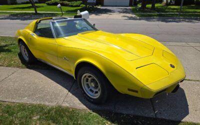 Chevrolet Corvette  1976 yellow