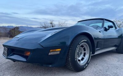Chevrolet Corvette  1981 blue