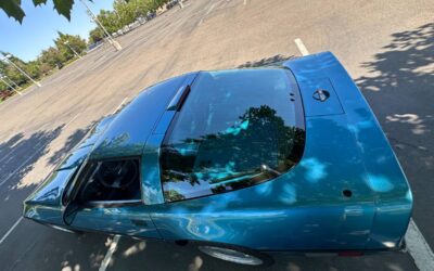 Chevrolet Corvette  1988 blue