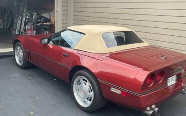Chevrolet-Corvette-1988-red