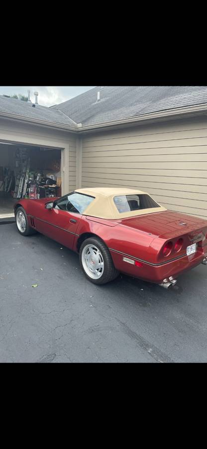Chevrolet-Corvette-1988-red