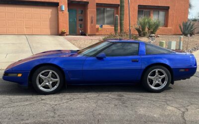 Chevrolet Corvette  1995 blue