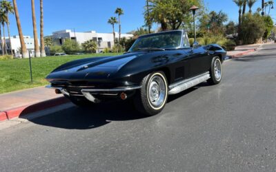 Chevrolet Corvette convertible  1967 black