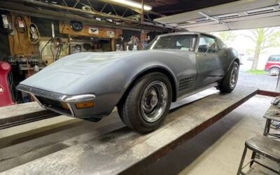 Chevrolet Corvette coupe  1972 grey