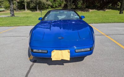 Chevrolet Corvette coupe  1994 blue