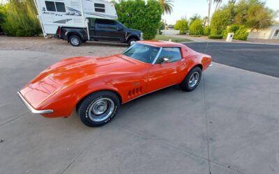 Chevrolet Corvette stingray  1969 orange