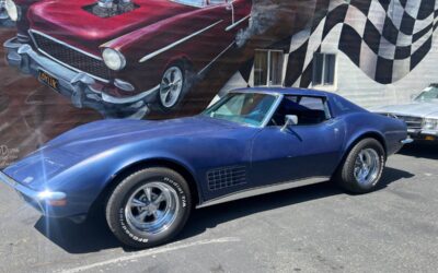 Chevrolet Corvette stingray  1972 blue