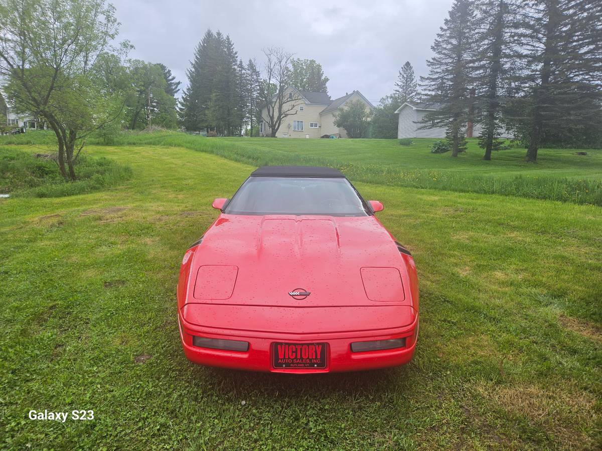 Chevrolet-Corvette-stingray-1992-red
