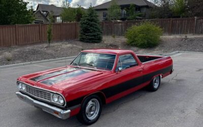 Chevrolet El camino  1964 red