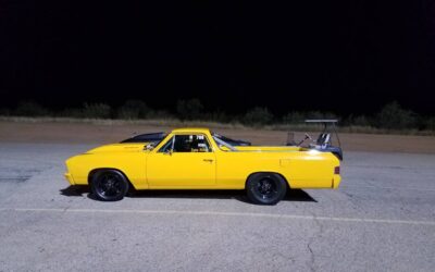 Chevrolet El camino  1967 yellow
