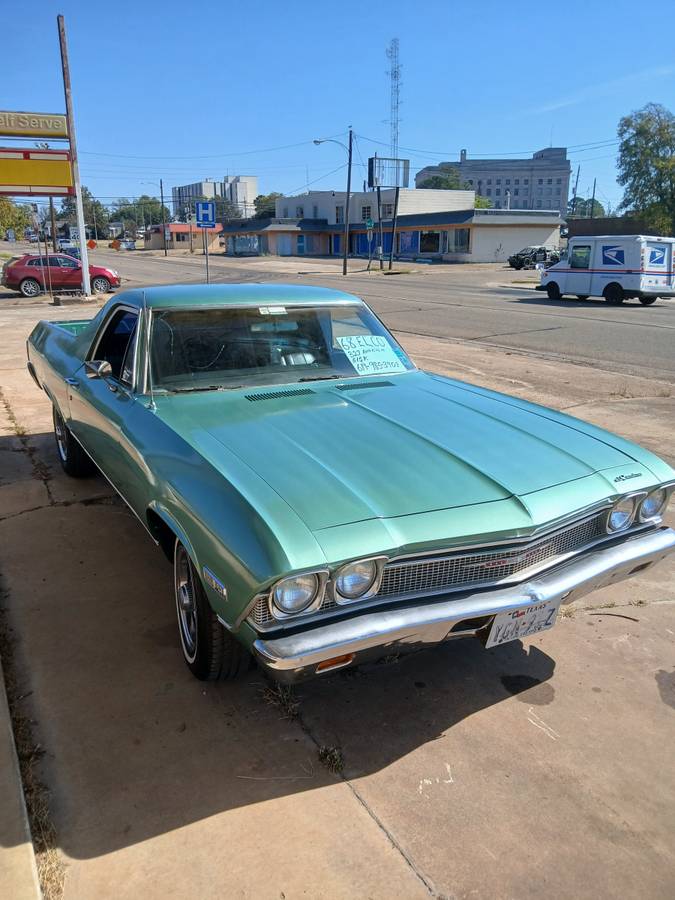 Chevrolet-El-camino-1968-green-1