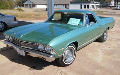 Chevrolet El camino  1968 green