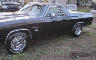 Chevrolet El camino  1972 black