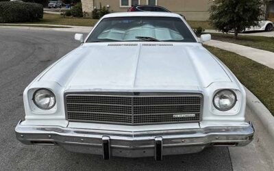 Chevrolet El camino  1974 white