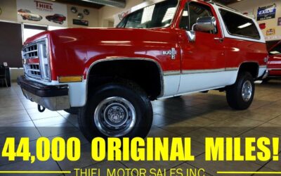 Chevrolet K5 Blazer 1985 Classic Car