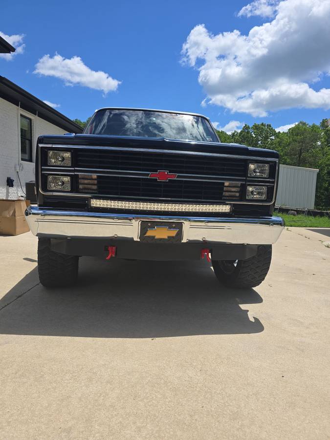 Chevrolet K5 blazer  1984 black