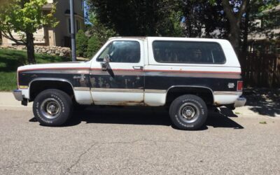 Chevrolet K5 blazer  1987 white
