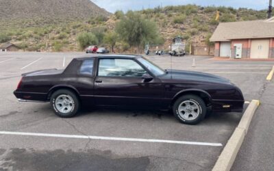 Chevrolet Monte carlo ss  1987