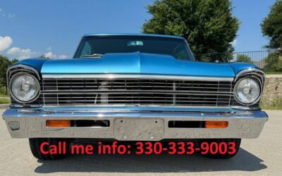 Chevrolet Nova  1967 blue