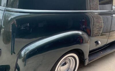 Chevrolet Panel truck  1953 green
