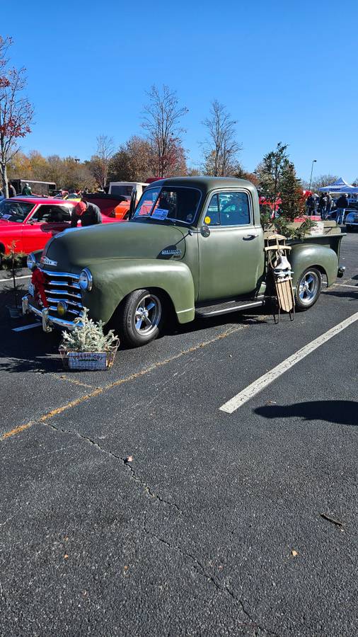 Chevrolet-Short-bed-pickup-1951-green-12