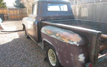 Chevrolet-Short-bed-stepside-pickup-1957-brown-2