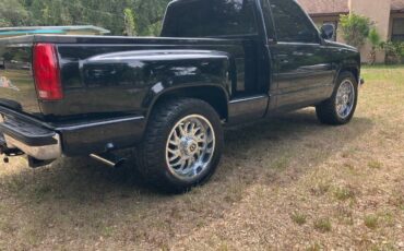 Chevrolet-Silverado-1500-step-side-1990-black-2