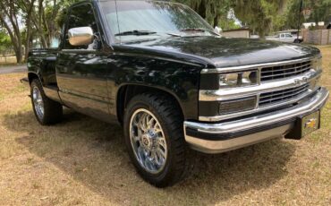 Chevrolet-Silverado-1500-step-side-1990-black-7