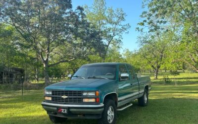 Chevrolet Silverado 1500 z71  1993 green