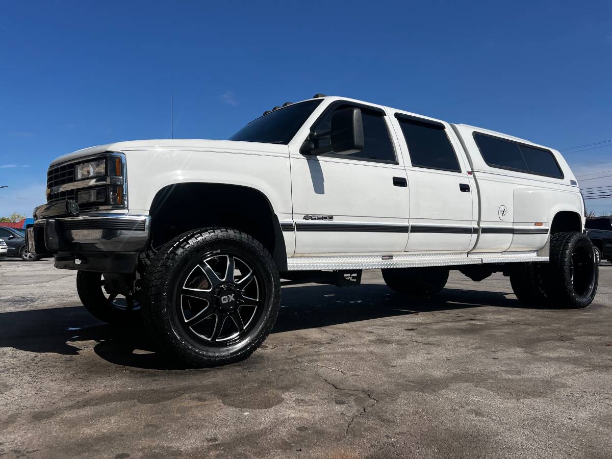 Chevrolet-Silverado-3500-1993-white