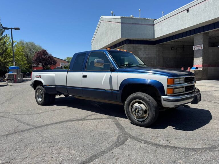 Chevrolet Silverado 3500hd  1994 blue