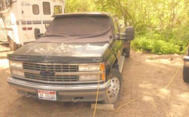 Chevrolet-Silverado-3500hd-4x4-1992-black-5
