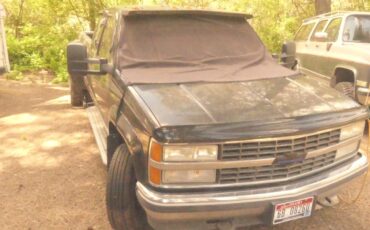 Chevrolet-Silverado-3500hd-4x4-1992-black-6