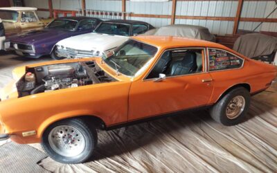 Chevrolet Vega  1973 orange