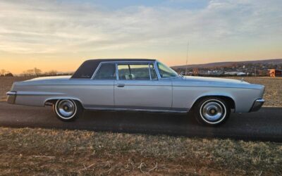 Chrysler Imperial crown coupe  1965 silver
