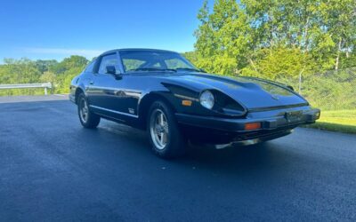 Datsun 280zx  1983 black