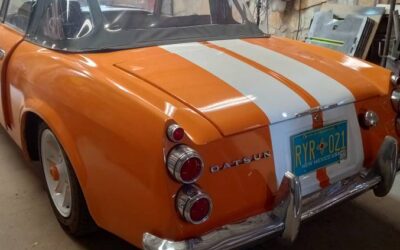 Datsun Roadster  1969 orange