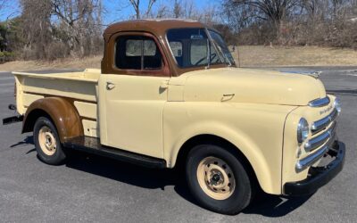 Dodge B2 1/2-Ton Pick-up 1950 Pickup (Truck)
