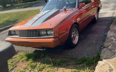 Dodge Challenger  1981 orange