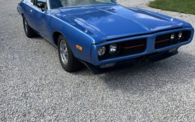 Dodge Charger se broghm  1973 blue