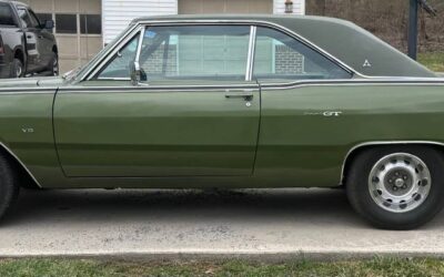 Dodge Dart gt  1969 green