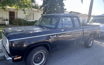 Dodge Other Pickups 1979 Pickup Truck