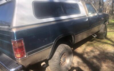 Dodge Ram 250 4x4 diesel  1993 blue