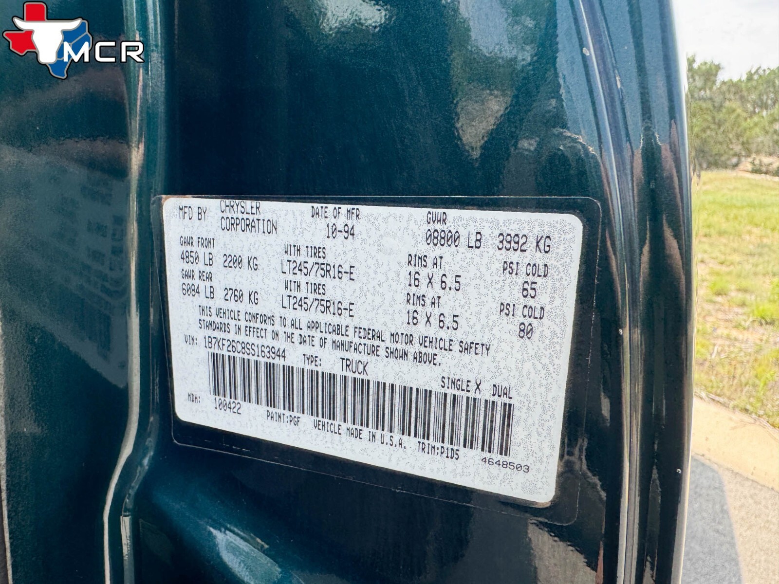 Dodge-Ram-2500-1995-Standard-Cab-Pickup-29