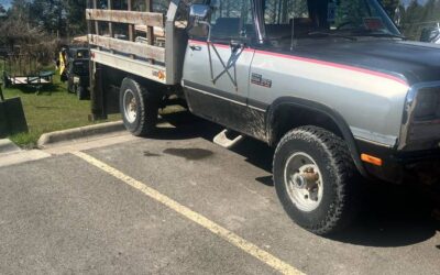 Dodge Ram deisel cummins 3500 diesel  1991 black