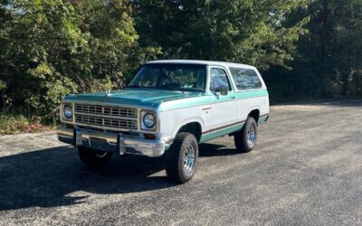 Dodge Ramcharger 1979 SUV