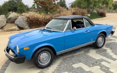 Fiat 124 1978 Convertible