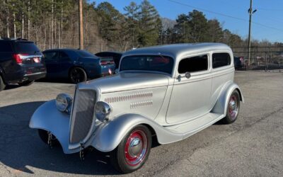 Ford 2 door sedan street rod A/C 1934 Sedan
