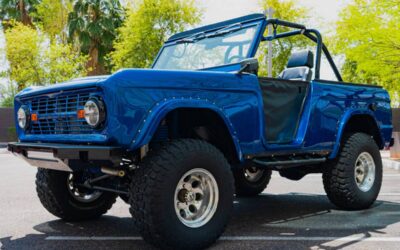 Ford Bronco  1968 blue